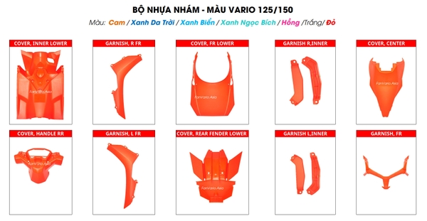 Nhựa nhám màu zediton cho vario