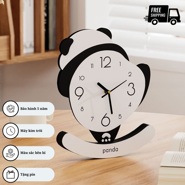 Đồng Hồ Để Bàn Gấu Panda CL074