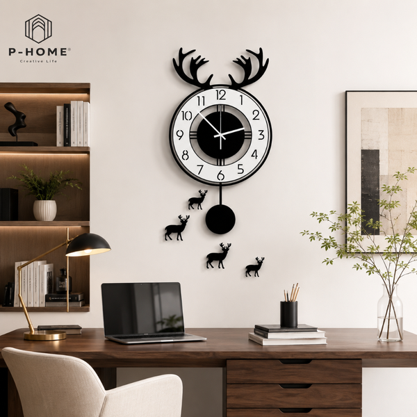 Đồng hồ treo tường trang trí nghệ thuật CL008