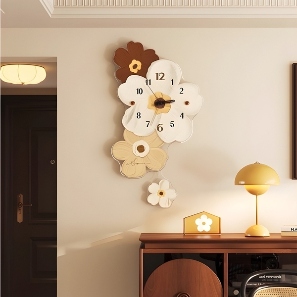 Đồng Hồ Treo Tường Quả Lắc CL102 Trang Trí Nhà