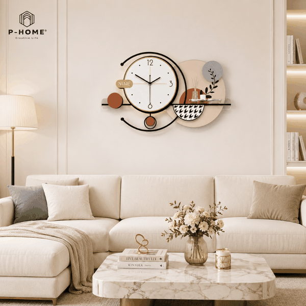 Đồng Hồ Treo Tường Quả Lắc CL090