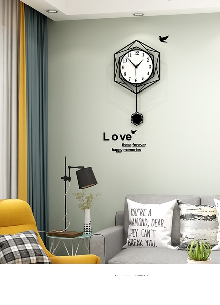 Đồng hồ treo tường sang trọng và tinh tế CL034