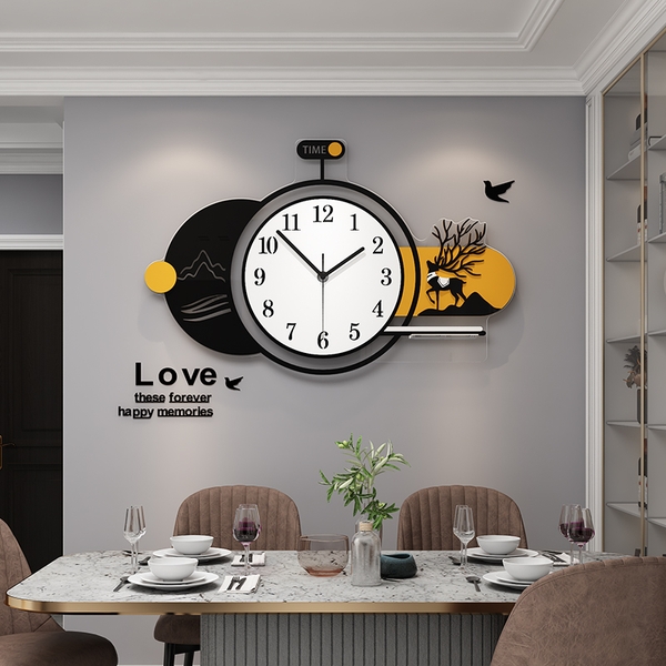 Đồng hồ treo tường CL053 quà tặng tân gia ý nghĩa