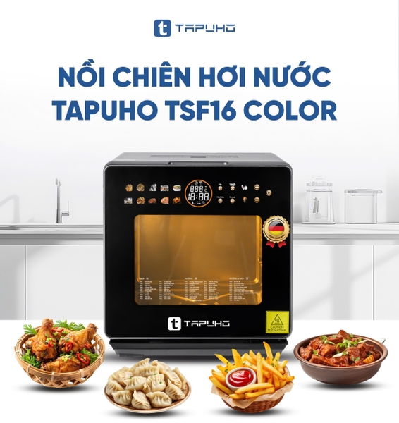 Nồi Chiên Hơi Nước TAPUHO TSF16 COLOR