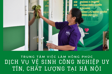 Dịch vụ vệ sinh công nghiệp uy tín, chất lượng tại Hà Nội