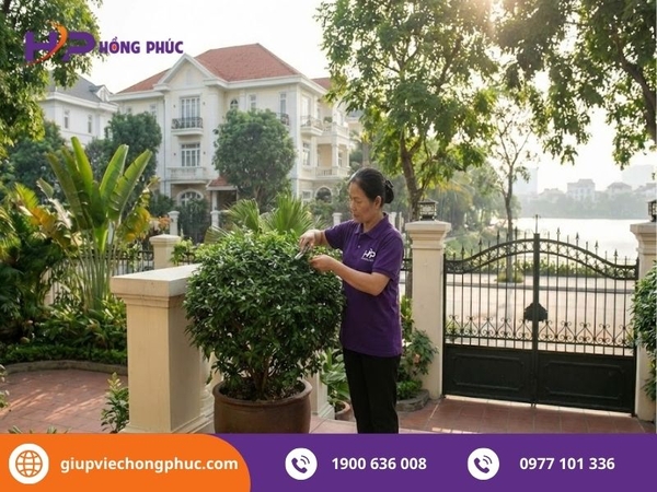 Tiêu chuẩn tuyển giúp việc gia đình nhà biệt thự tại Hà Nội