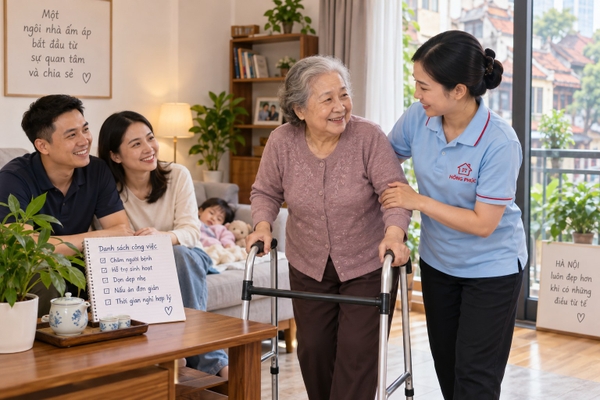 Chuyện vui giữa tuần ở Hà Nội: tìm giúp việc chăm người bệnh và bài học đắt giá