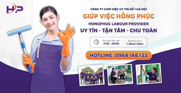 Lựa chọn dịch vụ vệ sinh nhà cửa cùng giúp việc Hồng Phúc