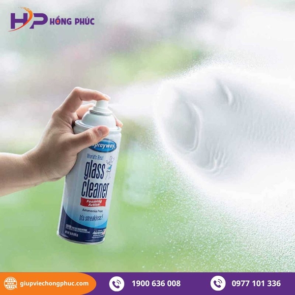 Các loại hóa chất lau kính chuyên dụng tốt nhất