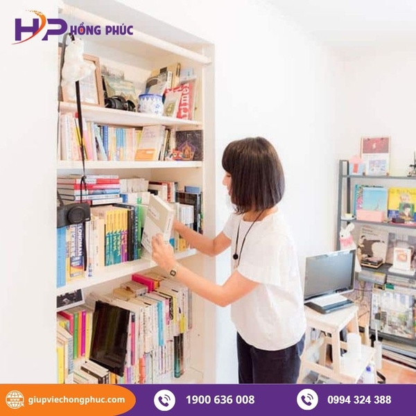 7 mẹo sắp xếp đồ đạc trong nhà gọn gàng dành cho giúp việc