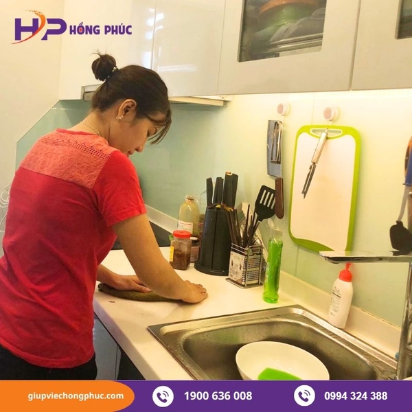 Dịch vụ giúp việc nhà TPHCM tại Hồng Phúc