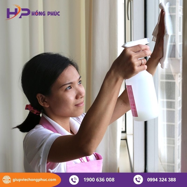 Dịch vụ giúp việc, dọn dẹp nhà cửa theo giờ uy tín tại Hồng Phúc