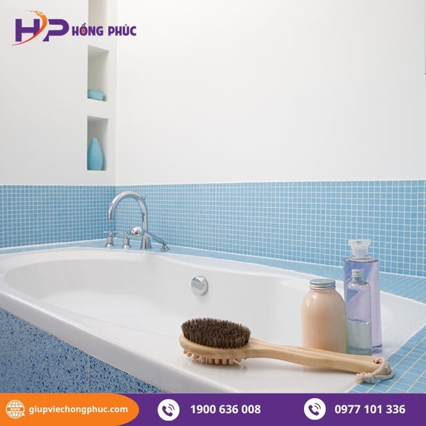 Hướng dẫn làm sạch bồn tắm chi tiết từ A - Z
