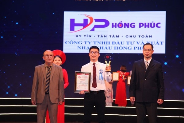 Giúp việc Hồng Phúc - Top 100 Thương hiệu – Nhãn hiệu nổi tiếng Châu Á – Thái Bình Dương năm 2022