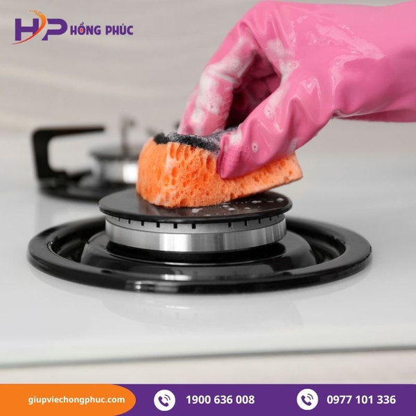 Bí quyết vệ sinh bếp gas sạch chỉ trong 5 phút