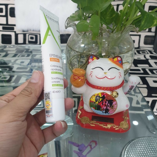 Kem phục hồi và tái tạo da A-DERMA Epitheliale AH Duo Ultra Repairing Cream 40ml - sau khi bắn lazer, thẩm mỹ