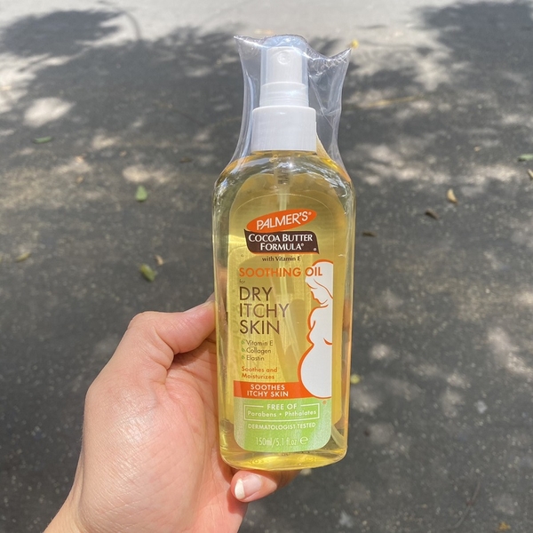 Dầu dành cho da khô ngứa Palmer's Cococa Butter Soothing oil Dry Itchy Skin 150ml