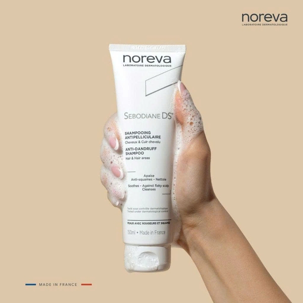 Dầu gội Noreva PSOriane Intensive Shampoo 125ml - làm sạch gàu, vảy nến dày, giảm ngứa