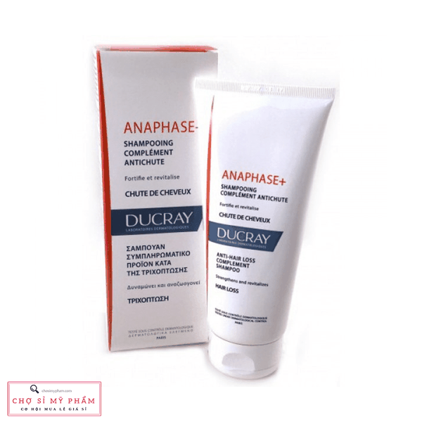 Dầu gội dạng kem  gãy rụng và nuôi dưỡng da dầu Ducray Anaphase+ Shampoo 200ml