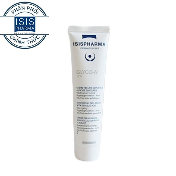 Kem tẩy tế bào chết peeling, trẻ hóa da ISIS Pharma Glyco-A Medium Peeling 10% 30ml