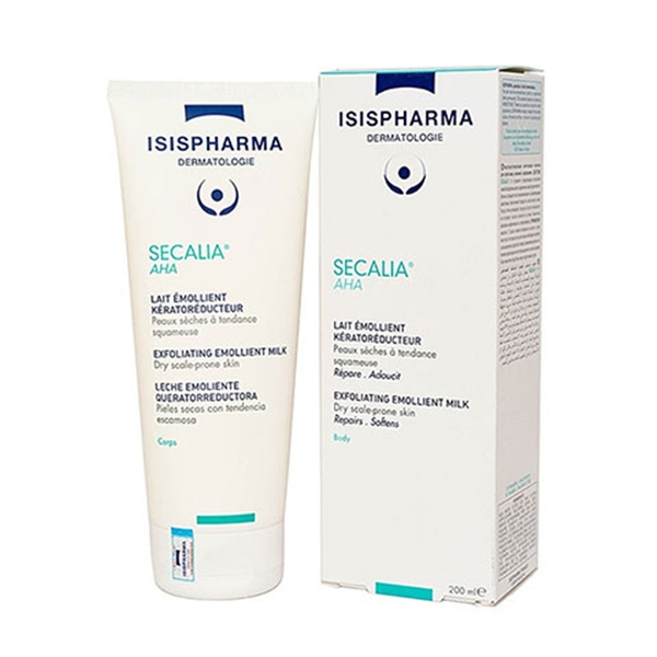 Kem giảm khô cho da tăng sừng vảy nến, da tiết bã ISIS Pharma Secalia A.H.A 200ml