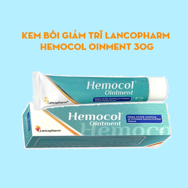 Kem Cho Người Bị Trĩ Lancopharm Hemocol Oinment 30g