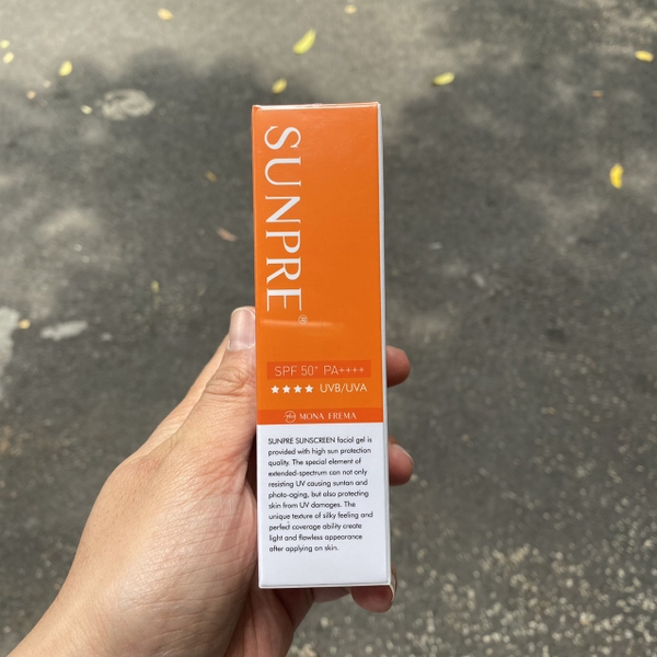 Kem Chống Nắng Sunpre High Protection DD Facial Gel SPF 50+/PA ++++ 60ml