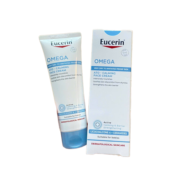 Kem dưỡng da mặt Eucerin Omega Ato Calming Face Cream 50ml