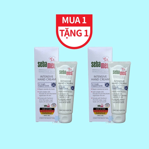 Kem dưỡng da tay Sebamed pH5.5 Intensive Hand Cream 75ml -  dưỡng ẩm, phục hồi chuyên sâu