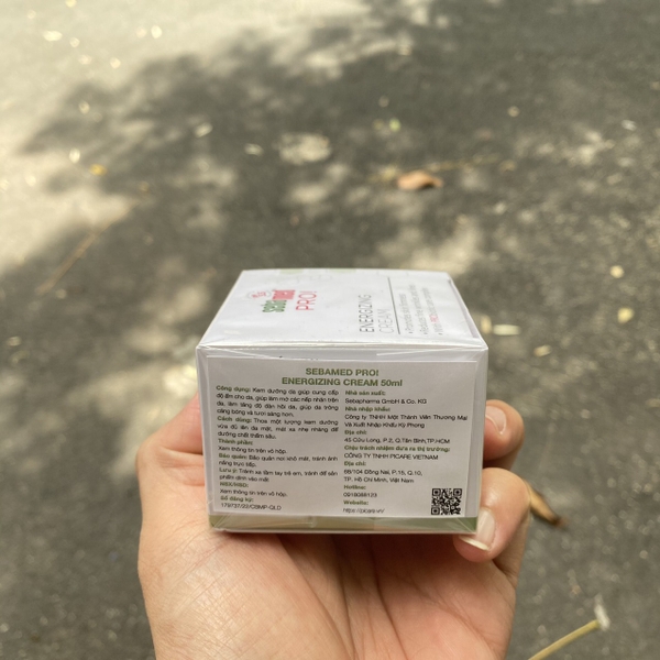 Kem dưỡng Sebamed Pro Energizing Cream 50ml - dưỡng ẩm chống lão hóa da
