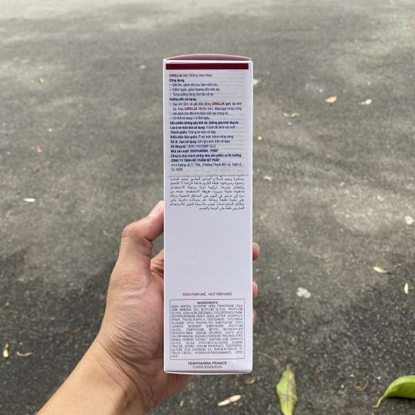 Kem cho da kích ứng, tăng sừng vảy nến, da tiết bã ISIS Pharma Urelia 10 150ml