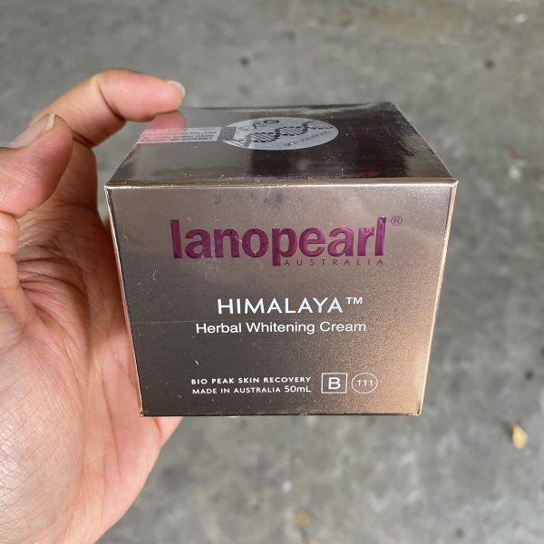 Kem trắng da, mờ nám Lanopearl Himalaya Herbal Whitening Cream 50ml LB34