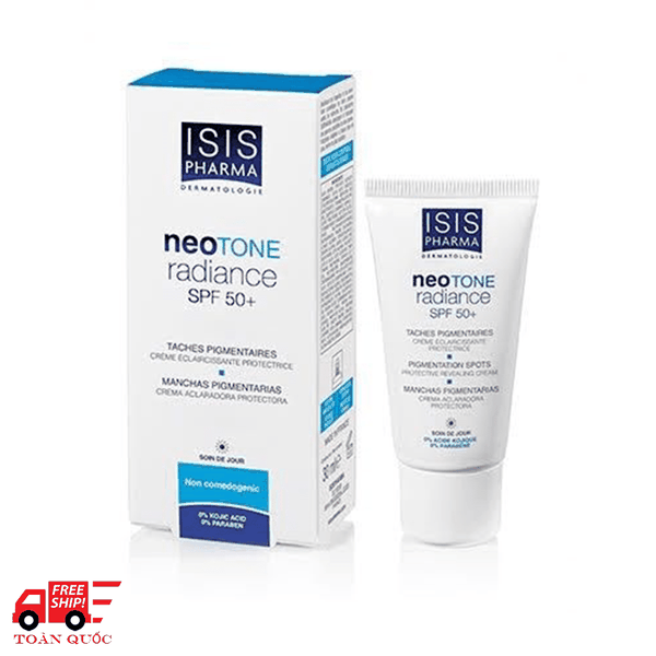 Kem hỗ trợ làm mờ nám da, chống nắng ISIS Pharma Neotone Radiance SPF50 30ml