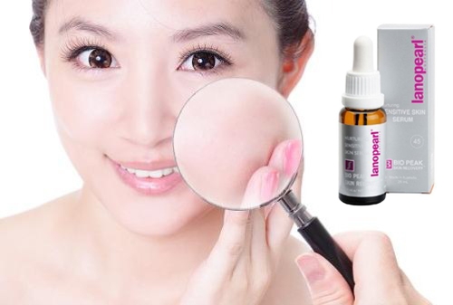 Serum làm mờ thâm nám, giảm nếp nhăn cho da nhạy cảm Lanopearl Sensitive Skin Serum 25ml LB41