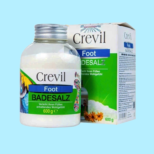 Muối Ngâm Chân Crevil Foot Badesalz 600g