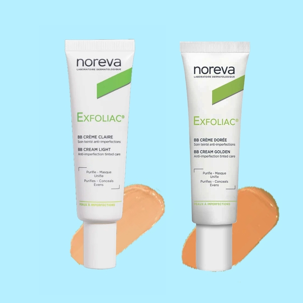 Kem dưỡng da Mụn Noreva Exfoliac BB Cream 30ml - Che khuyết điểm