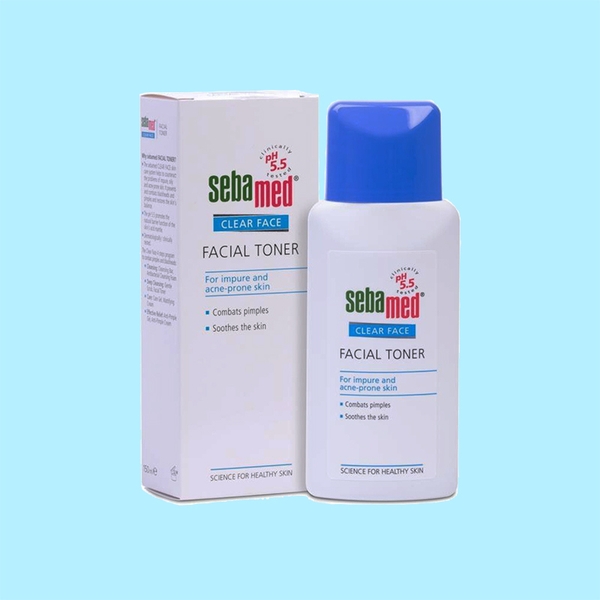 Nước hoa hồng Sebamed pH5.5 Clear Face Deep Cleansing Facial Toner 150ml - se khít lỗ chân lông