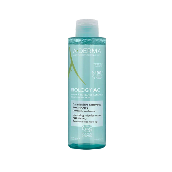 Nước Tẩy Trang A-derma Biology AC Clean Micellar Water 200ml - Cho Da Nhờn Mụn