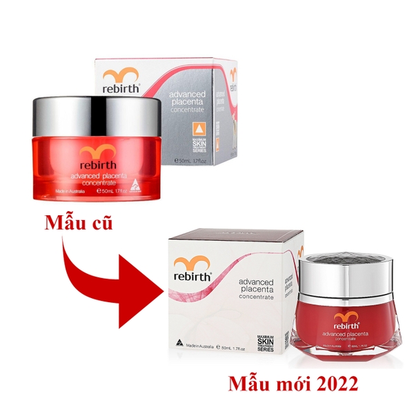 Kem làm mờ nám Rebirth Advanced Placenta Concentrate 50ml RM01 - nhau cừu đậm đặc
