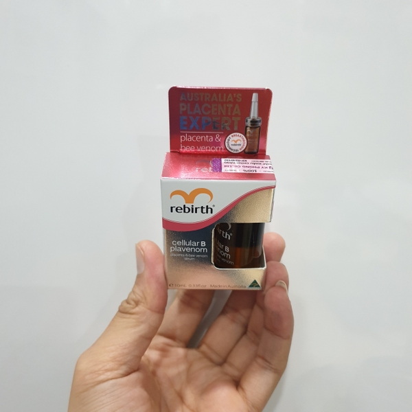 Serum tế bào gốc Nhau thai cừu và Nọc ong Rebirth Cellular B Plavenom 10ml (RM21)