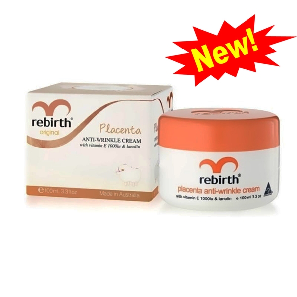 Kem dưỡng ẩm, chống lão hóa, chống nhăn Rebirth Placenta Anti-Wrinkle Cream RB02