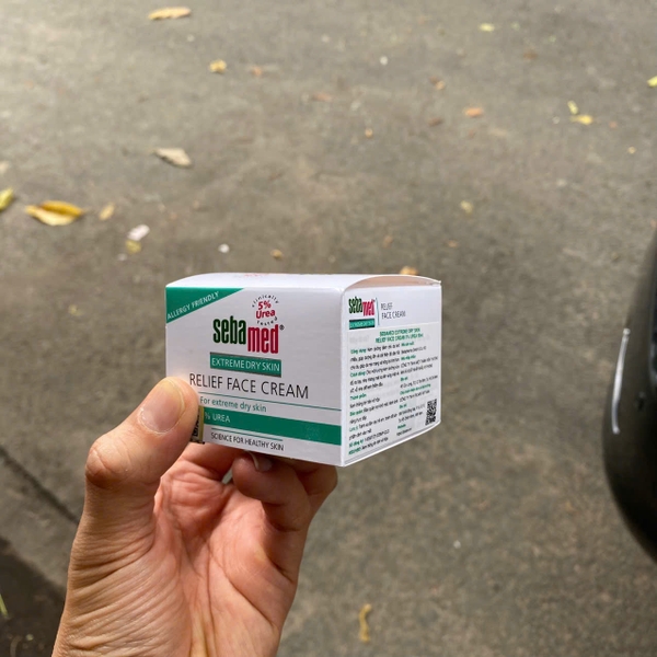 Kem dưỡng ẩm, làm dịu, phục hồi Sebamed Extreme Dry Skin Relief Face Cream 50ml - da khô, da cơ địa