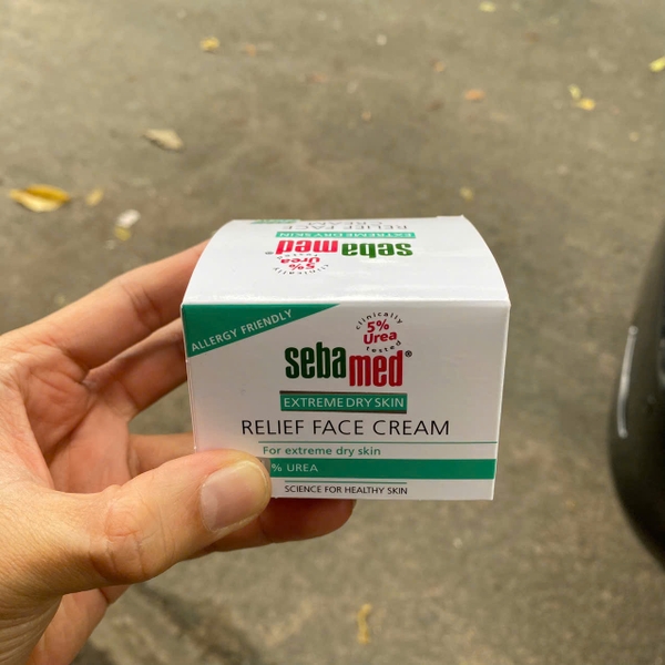 Kem dưỡng ẩm, làm dịu, phục hồi Sebamed Extreme Dry Skin Relief Face Cream 50ml - da khô, da cơ địa
