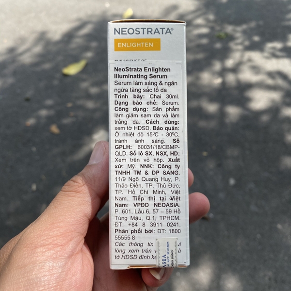 Tinh chất mờ nám Neostrata Enlighten Illuminating Serum 30ml - giảm sắc tố da, giảm hình thành nám sậm