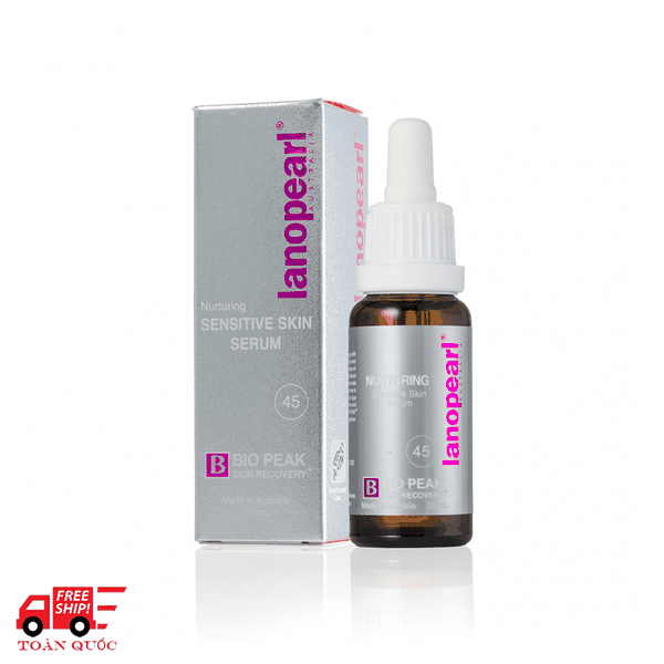 Serum làm mờ thâm nám, giảm nếp nhăn cho da nhạy cảm Lanopearl Sensitive Skin Serum 25ml LB41