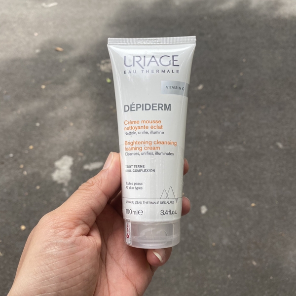 Sữa rửa mặt Depiderm White Mousse Nettoyante EClat 100ml - sáng da, mờ nám