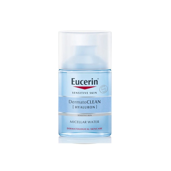 Nước tẩy trang cho da nhạy cảm Eucerin DermatoClean Micellar Cleansing Fluid 3 in 1 100ml