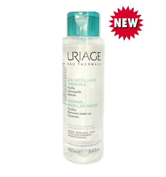 Nước tẩy trang Uriage Eau Micellaire Thermale PMG 250ml - cho da dầu, da hỗn hợp