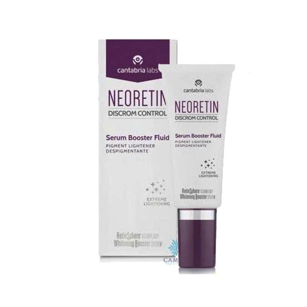 Tinh chất NeoRetin Serum Booster Fluid 30ml - ngăn ngừa lão hóa, giảm sắc tố da, mờ nám, tàn nhang, đồi mồi
