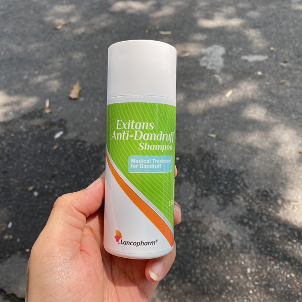Dầu Gội giảm gàu và ngứa Lancopharm Exitans Anti Dandruff Shampoo 150ml